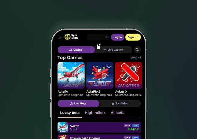 Spinstella app